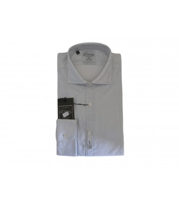 G.V. Conte Man Shirt Art. GV02 COL 03 Slim Micro-pattern
