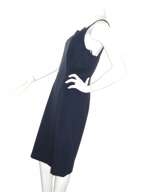 Ralph Lauren Dress Woman Plain Blue