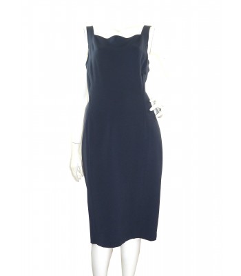 Ralph Lauren Dress Woman Plain Blue