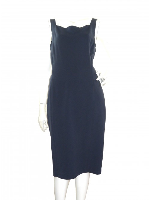 Ralph Lauren Dress Woman Plain Blue