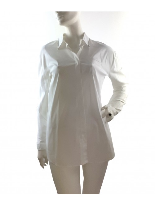 Fabiana Filippi Shirt Mod. CA90117 Plain White