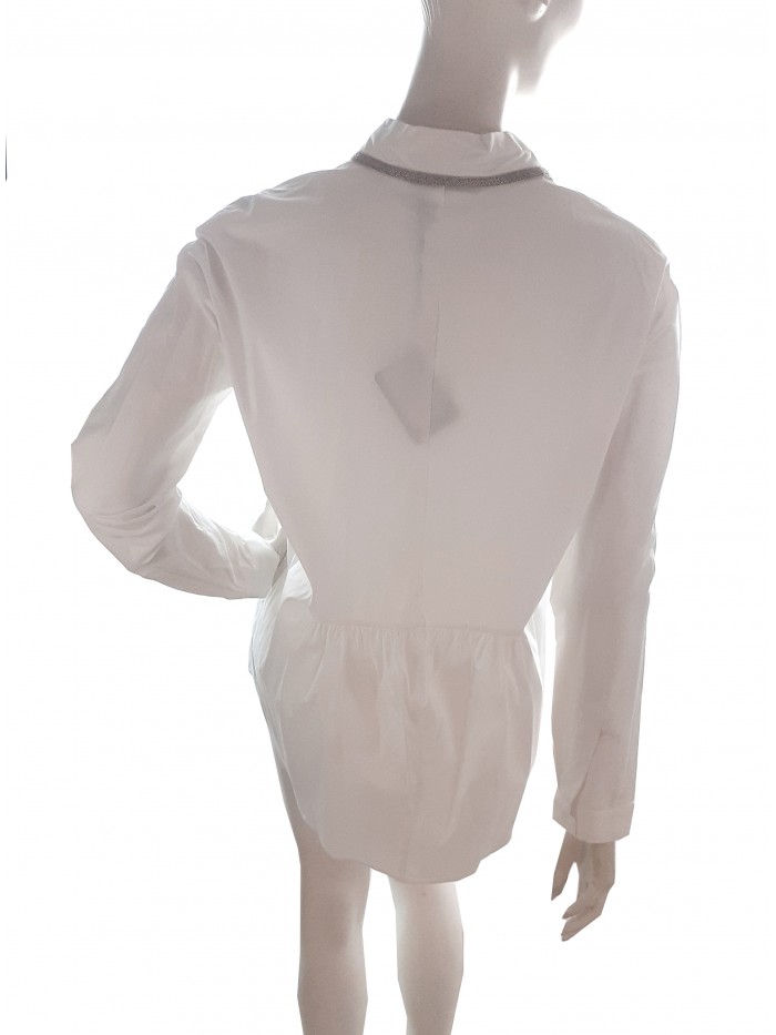 Fabiana Filippi Camicia Mod. CA90117 Unita Bianco