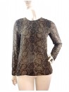 Michael Kors Women's Sweater Mod. Duffle Animalier