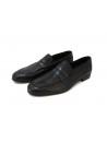 Exton Scarpa Uomo Art. 1021 Stampa Intreccio Soft Nero