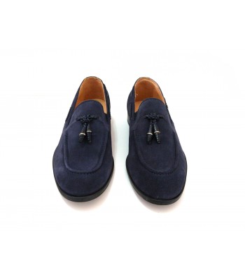 Exton Scarpa Uomo Art. 1111 Camoscio Navy 2
