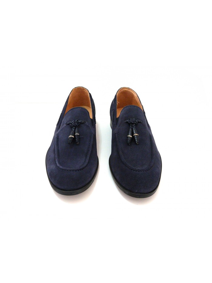 Exton Men's Shoe Art. 1111 Navy Suede