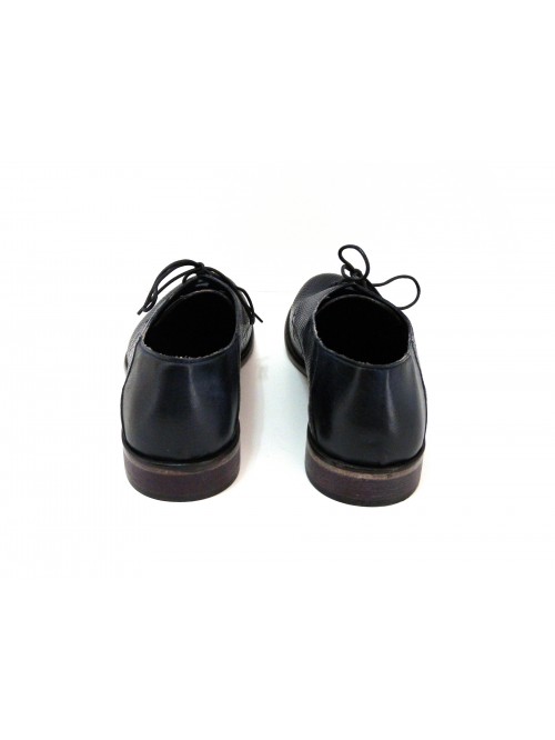 Exton Men's Shoe Art. 3102 Soft Jeans Leather