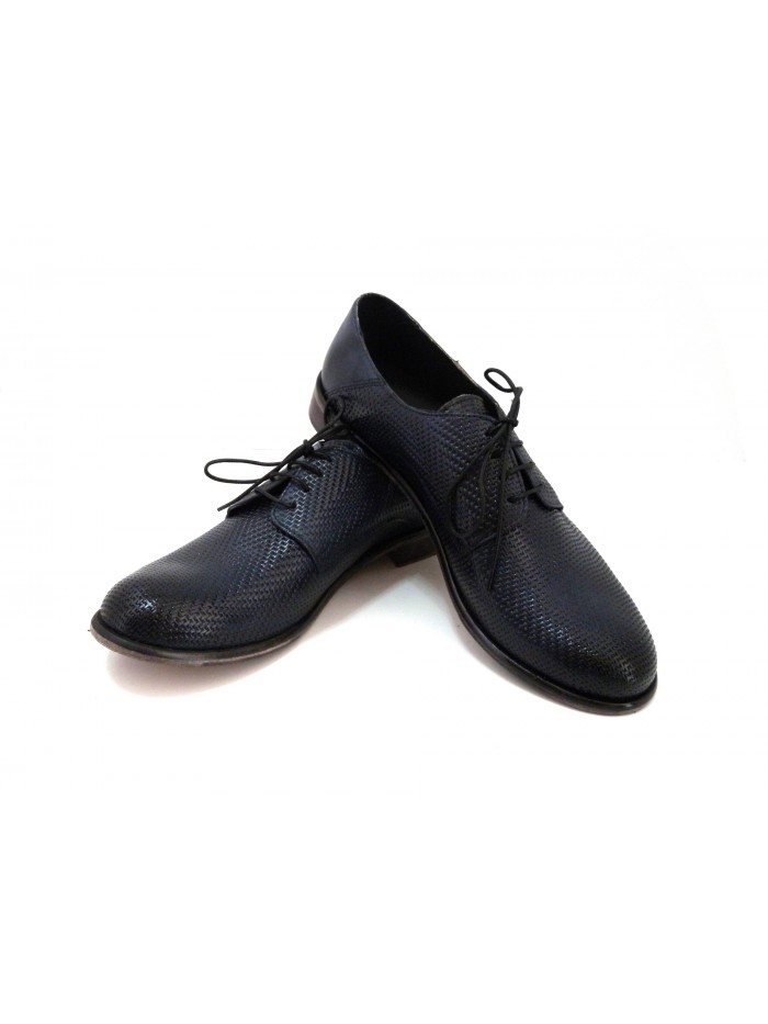 Exton Men's Shoe Art. 3102 Soft Jeans Leather