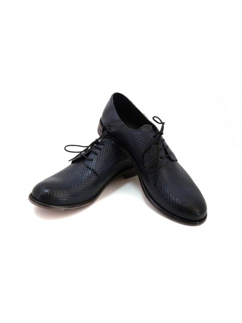 Exton Men's Shoe Art. 3102 Soft Jeans Leather