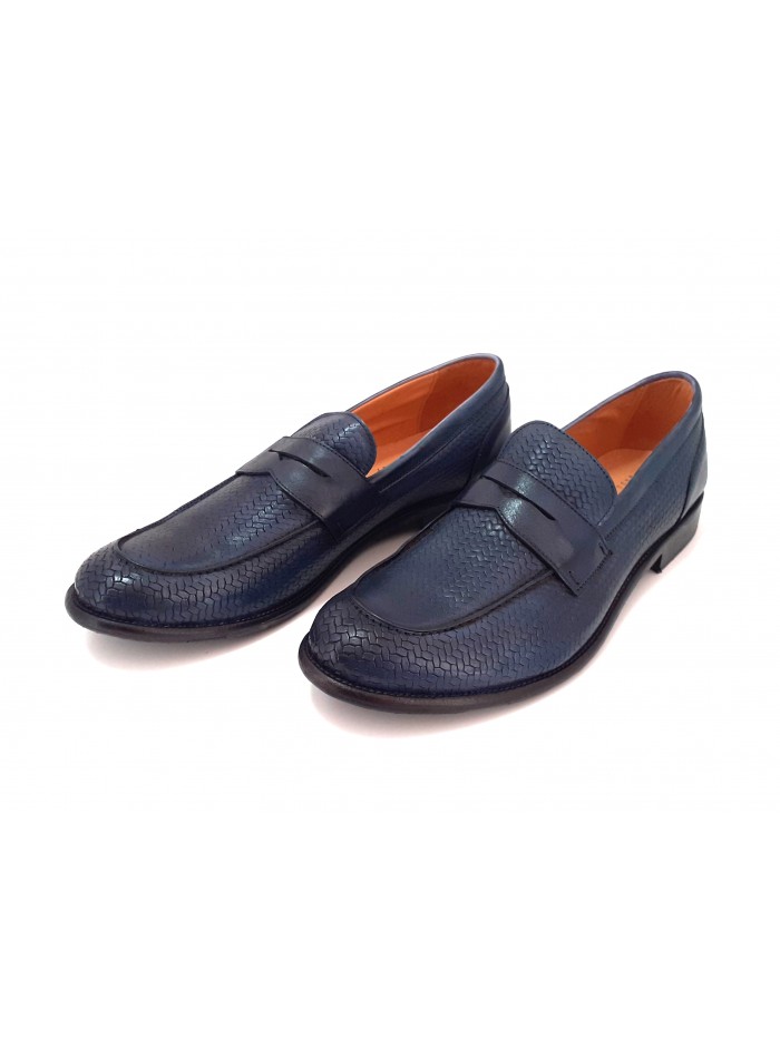 Exton Scarpa Uomo Art. 3107 St. Intreccio Jeans