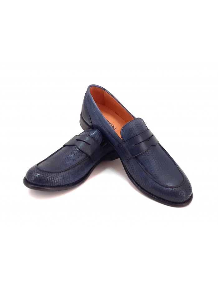 Exton Scarpa Uomo Art. 3107 St. Intreccio Jeans