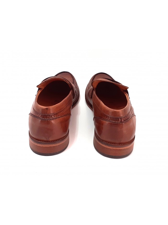 Exton Men's Shoe Art. 3107 St. Woven Camel