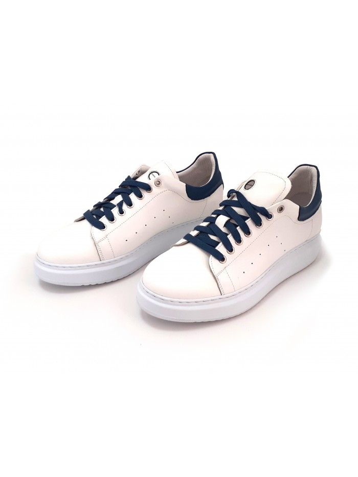 Exton Scarpa Uomo Art. 2109 Nappa Bianco Exton Scarpa Uomo Art. 2109 Nappa Bianco