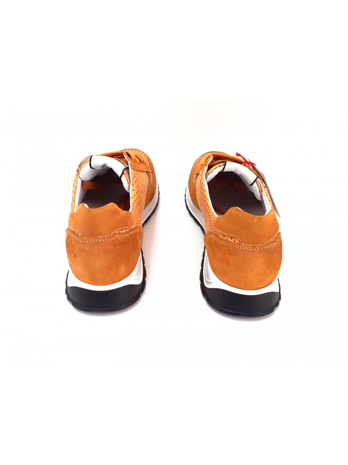 Exton Scarpa Uomo Art. 751 Anticato Enna Ocra