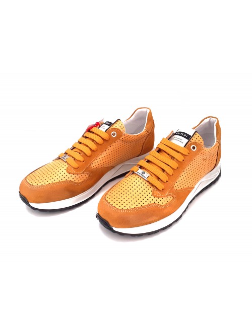 Exton Scarpa Uomo Art. 751 Anticato Enna Ocra Exton Scarpa Uomo Art. 751 Anticato Enna Ocra