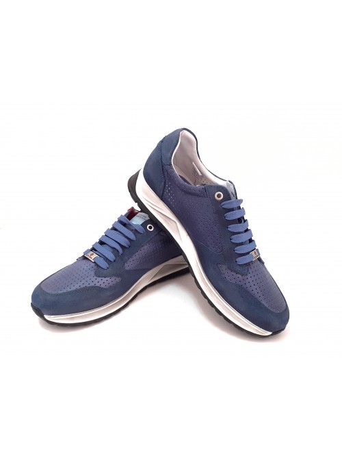 Exton Scarpa Uomo Art. 751 Anticato Enna Jeans