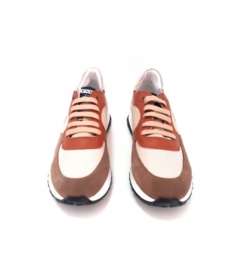 Exton Scarpa Uomo Art. 741 Camoscio Steppa Crema 2