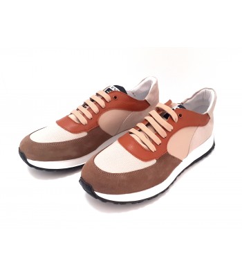 Exton Scarpa Uomo Art. 741 Camoscio Steppa Crema