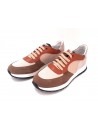 Exton Scarpa Uomo Art. 741 Camoscio Steppa Crema