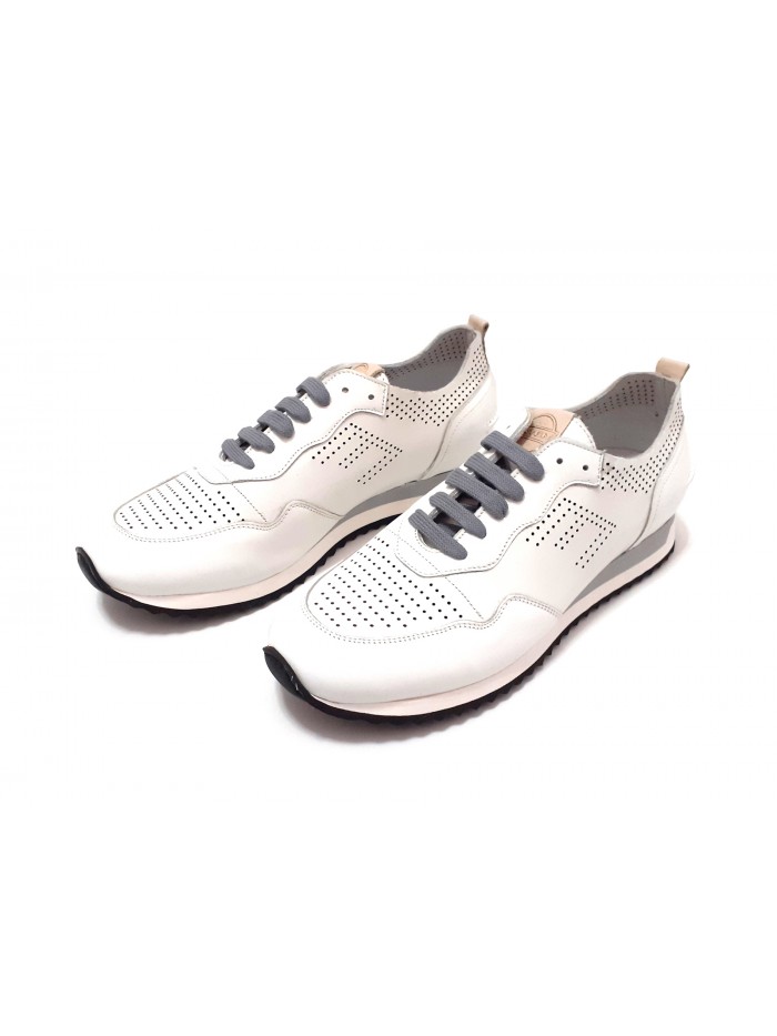 Exton Men s Shoe Art. 903 White Nappa