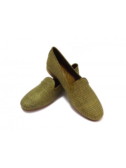 Verba Scarpa Uomo Intrecciata 71824 Oliva