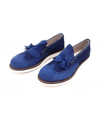 Man Shoe Mod. 5168 Medium Blue Suede