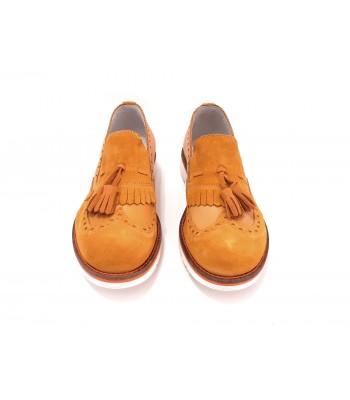 Scarpa Uomo Mod. 5168 Camoscio Media Senape 2