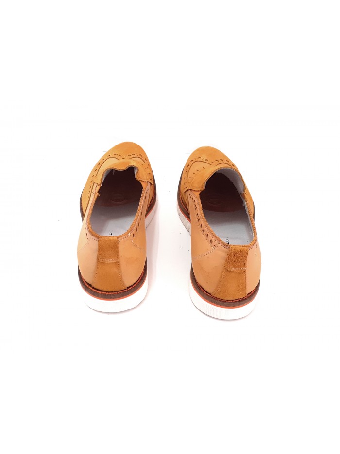 Scarpa Uomo Mod. 5167 Camoscio Media Senape