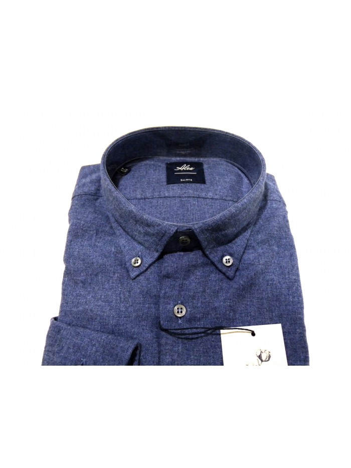Alea Men's Shirt Art. 6538 COL 17 New Tailor Blue Unit