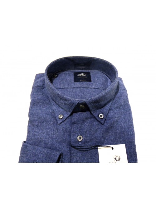 Alea Men's Shirt Art. 6538 COL 17 New Tailor Blue Unit
