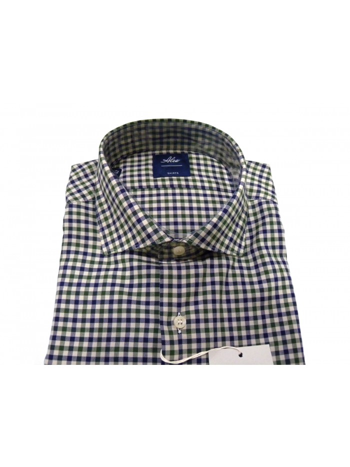 Alea Camicia Uomo Art. 6396 COL 31 Slim Quadrettata