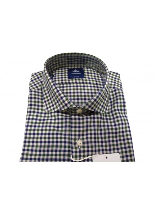 Alea Men's Shirt Art. 6396 COL 31 Slim Checked