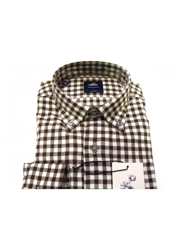 Alea Camicia Uomo Art. 6538 COL 21 Tailor Quadrettata