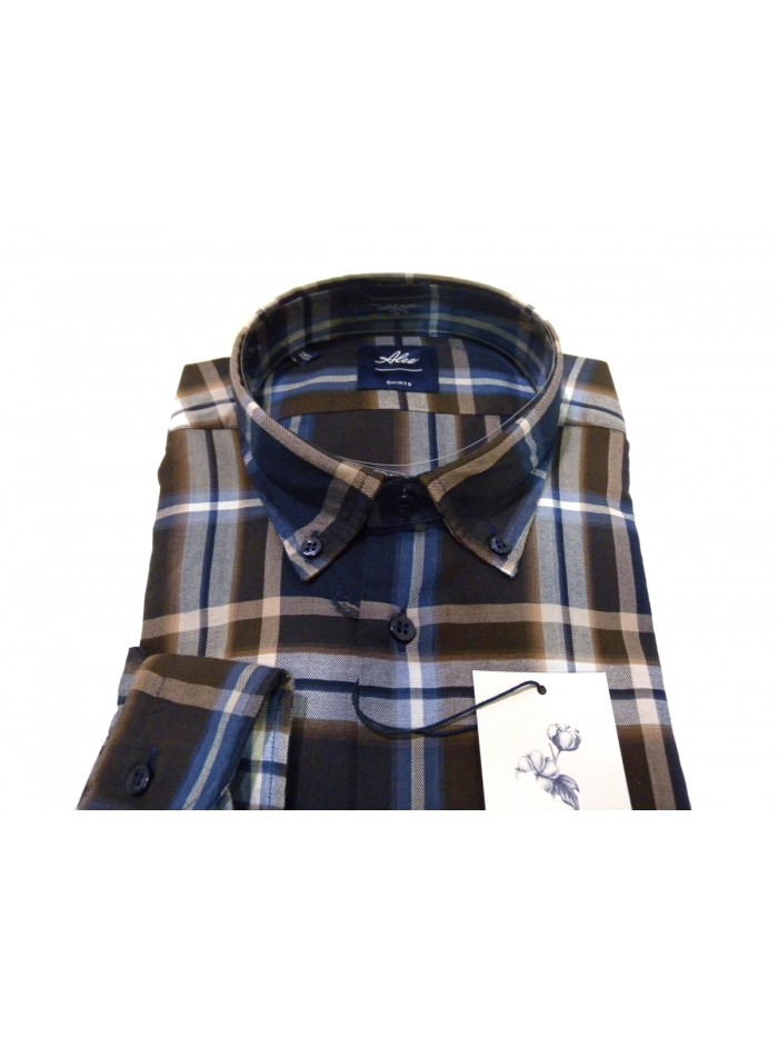 Alea Men's Shirt Art. 6538 COL 50 Tailor Checkered
