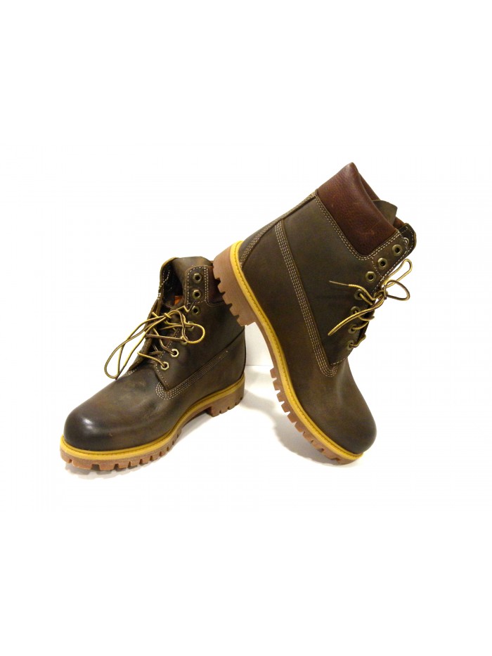 Timberland Men's Ankle Boots Mod. TB027097 214 Premium Waterproof Full Grain