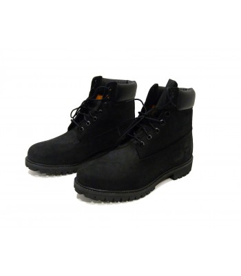 Timberland Men's Ankle Boots Mod. TB010073 001 Premium Waterproof Black Nubuck