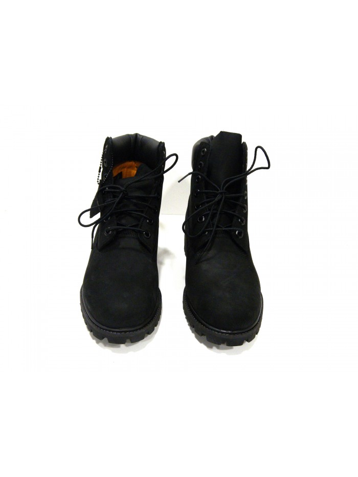 Timberland Stivaletto Uomo Mod. TB010073 001 Premium Waterproof Black Nubuck