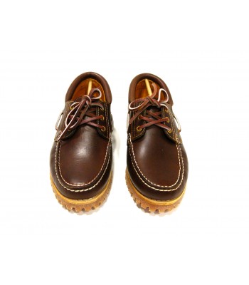 Timberland Scarpa Uomo Mod. TB030003 214 Handsewn Boat MD Brown Ful Grain 2