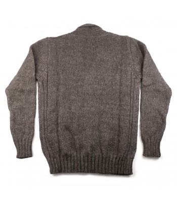 Alan Devis Cardigan Uomo Mod 3807 5610 COL 480 Melange Marrone 2