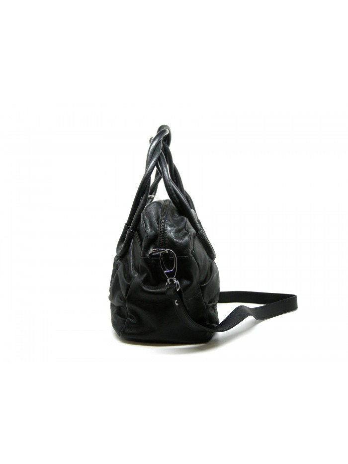 GF Ferrè Amethyst Bag Woman soft bauletto with double handle.