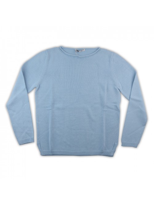 Daniel & Mayer Maglia Donna Mod. 72223 Celeste