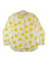 Daniel & Mayer Women's Shirt Mod. Camogli Yellow Flower