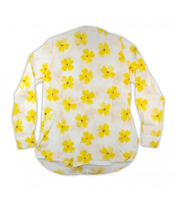 Daniel & Mayer Women's Shirt Mod. Camogli Yellow Flower 2