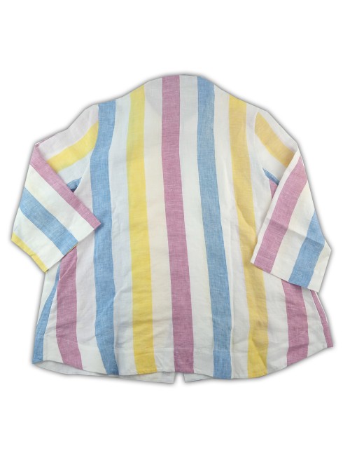 Daniel & Mayer Women's Shirt Mod. Cafè Multicolor Striped