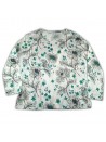 Daniel & Mayer Women's Green Floral Blouse