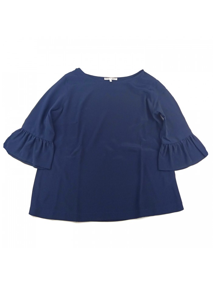 Daniel & Mayer Plain Blue Women's Blouse Daniel & Mayer Plain Blue Women's Blouse