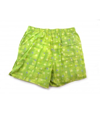 Loro Piana Men's Surfer Swimsuit Mod. 62 641 01 Millefiori Green 2