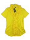 Ralph Lauren Maglia Donna Art. Raina Ruffle Top Giallo