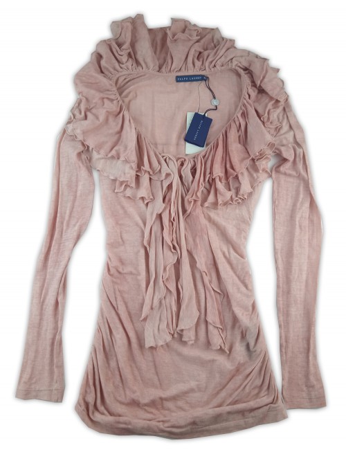 Ralph Lauren Maglia Donna Art. Ruffle Rachel HNT Rosa