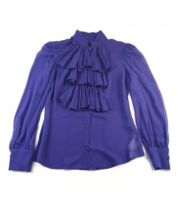 Roberto Cavalli Women's Shirt Art. 01ACD212 Purple